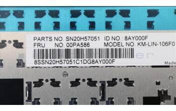 Lenovo 00PA586 NB_KYB Lin-KBD,FR,CHY