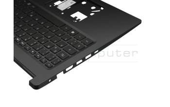 01704E69K201 Original Acer Tastatur inkl. Topcase DE (deutsch) schwarz/grau mit Backlight