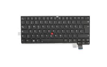 01EP439 Original Lenovo Tastatur DE (deutsch) schwarz mit Backlight und Mouse-Stick