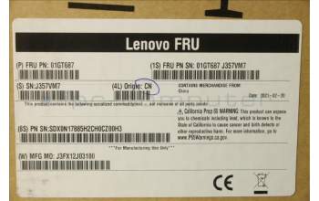 Lenovo 01GT687 No description detail in Lenov