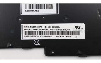 Lenovo 01YN724 NB_KYB FRU COMO NM,LTN,KB,SV,SI