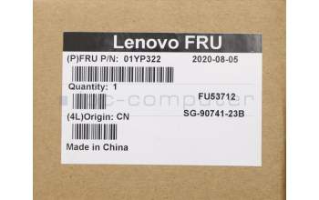 Lenovo 01YP322 NB_KYB FRU COMO FL,LTN,KB,BK,CFR