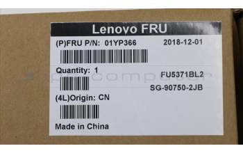 Lenovo 01YP366 NB_KYB FRU COMO FL,LTN,KB-BL,BK,BE