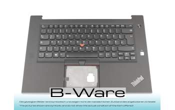 01YU775 Original Lenovo Tastatur inkl. Topcase DE (deutsch) schwarz/schwarz mit Backlight und Mouse-Stick B-Ware