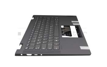 025.901MZ.0001 Wistron Tastatur inkl. Topcase DE (deutsch) dunkelgrau/grau (platinum grey)