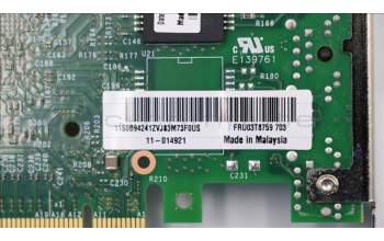 Lenovo 03T8759 FRU Intel Eth AdapterI350-T2