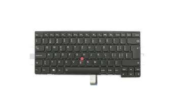 04X0166 Original Lenovo Tastatur CH (schweiz) schwarz mit Backlight und Mouse-Stick