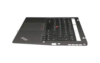 0C45081 Original Lenovo Tastatur inkl. Topcase DE (deutsch) schwarz/schwarz mit Backlight und Mouse-Stick