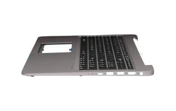 0KN0-UQ2UI13 Original Pegatron Tastatur inkl. Topcase US (englisch) schwarz/grau mit Backlight