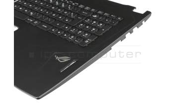 0KN1-3D2GE Original Pegatron Tastatur inkl. Topcase DE (deutsch) schwarz/schwarz mit Backlight