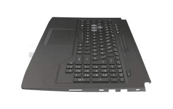 0KN1-3G1GE11 Original Pega Tastatur inkl. Topcase DE (deutsch) schwarz/schwarz mit Backlight