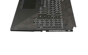 0KN1-561GE11 Original Pega Tastatur inkl. Topcase DE (deutsch) schwarz/schwarz mit Backlight