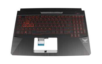 0KN1-5J1GE21 Original Pega Tastatur inkl. Topcase DE (deutsch) schwarz/schwarz mit Backlight