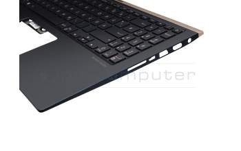 0KN1-621GE16 Original Pegatron Tastatur inkl. Topcase DE (deutsch) blau/blau mit Backlight