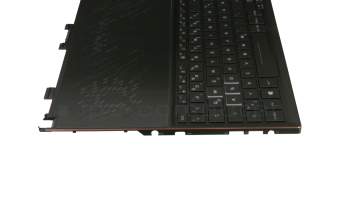 0KN1-641GE11 Original Pega Tastatur inkl. Topcase DE (deutsch) schwarz/schwarz mit Backlight