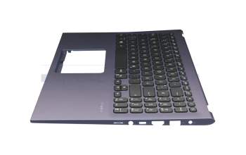 0KN1-732GE11 Original Pega Tastatur inkl. Topcase DE (deutsch) schwarz/blau