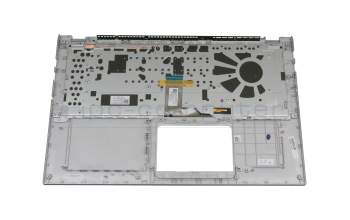 0KN1-874GE41 Original Asus Tastatur inkl. Topcase DE (deutsch) silber/silber mit Backlight