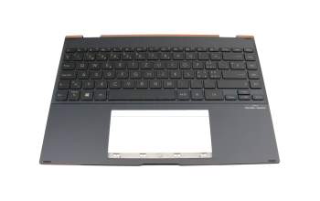 0KNB0-4612SF00 Original Asus Tastatur inkl. Topcase CH (schweiz) grau/grau mit Backlight