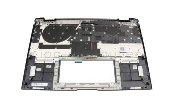 0KNB0-4612SF00 Original Asus Tastatur inkl. Topcase CH (schweiz) grau/grau mit Backlight