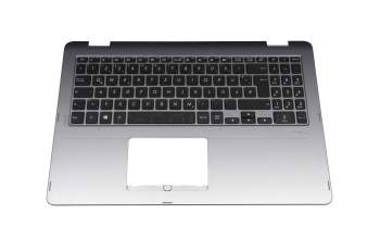 0KNB0-5630GE00 Original Asus Tastatur inkl. Topcase DE (deutsch) schwarz/grau mit Backlight