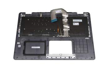 0KNB0-5630GE00 Original Asus Tastatur inkl. Topcase DE (deutsch) schwarz/grau mit Backlight