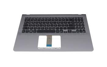 0KNB0-5634GE00 Original Asus Tastatur inkl. Topcase DE (deutsch) schwarz/silber/gelb mit Backlight silber/gelb