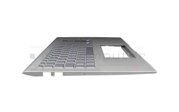 0KNB0-563KGE00 Original Asus Tastatur inkl. Topcase DE (deutsch) silber/silber mit Backlight