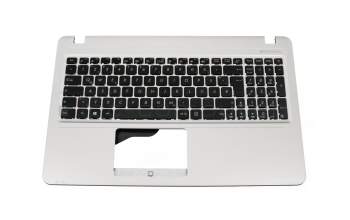 0KNB0-610TGE00 Original Chicony Tastatur inkl. Topcase DE (deutsch) schwarz/silber