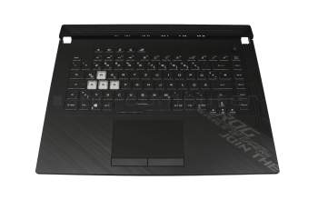 0KNR0-461PGE00 Original Asus Tastatur inkl. Topcase DE (deutsch) schwarz/schwarz mit Backlight