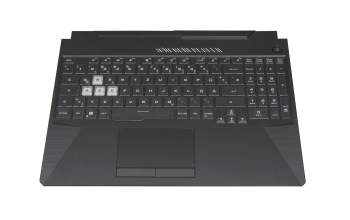 0KNR0-681MGE00 Original Asus Tastatur inkl. Topcase DE (deutsch) schwarz/transparent/schwarz mit Backlight