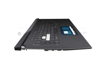 0KNR0-6917GE00 Original Asus Tastatur inkl. Topcase DE (deutsch) schwarz/grau mit Backlight