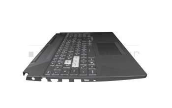 0KNR0-691BGE00 Original Asus Tastatur inkl. Topcase DE (deutsch) schwarz/transparent/schwarz mit Backlight