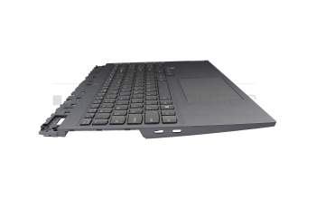 0N7K Original Lenovo Tastatur inkl. Topcase US (englisch) grau/grau mit Backlight