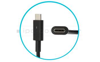 0R2M8K Original Dell USB-C Netzteil 90,0 Watt abgerundete Bauform