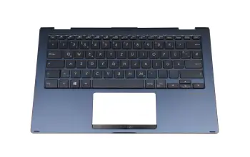 90NB0JC2-R31GE0 Original Asus Tastatur inkl. Topcase DE (deutsch) schwarz/blau mit Backlight