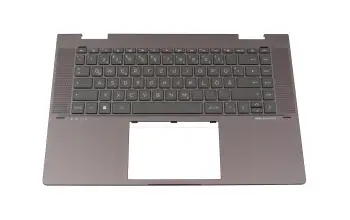 N47953-041 Original HP Tastatur inkl. Topcase DE (deutsch) schwarz/grau mit Backlight