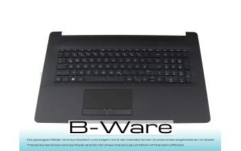 T17BDR Tastatur inkl. Topcase DE (deutsch) schwarz/schwarz (mit TP/DVD, Oberflächenstruktur "Diamond") B-Wa