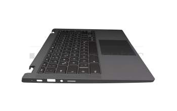 1204-04502 Original Lenovo Tastatur inkl. Topcase DE (deutsch) grau/gold