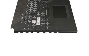 13N1-56A0261 Original Asus Tastatur inkl. Topcase DE (deutsch) schwarz/schwarz mit Backlight