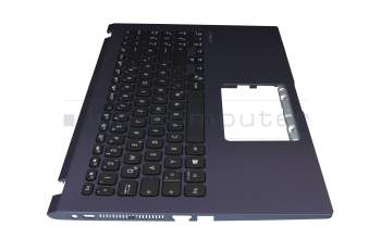 13N1-68A0P01 Original Asus Tastatur inkl. Topcase DE (deutsch) schwarz/blau mit Backlight