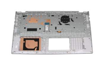 13N1-7GA0101 Original Asus Tastatur inkl. Topcase DE (deutsch) silber/silber mit Backlight