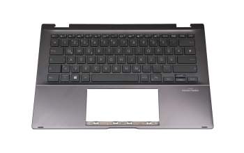 13N1-A0A0121 Original Asus Tastatur inkl. Topcase DE (deutsch) grau/grau mit Backlight (Gun Metal Grey)