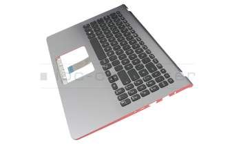 13NB0IA2AP0311 Original Asus Tastatur inkl. Topcase DE (deutsch) schwarz/silber mit Backlight