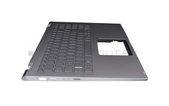 13NB0LK2AM0231 Original Asus Tastatur inkl. Topcase DE (deutsch) silber/silber mit Backlight