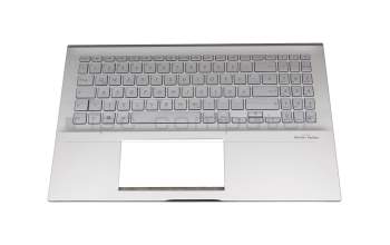 13NB0MI2P01011-1 Original Asus Tastatur inkl. Topcase DE (deutsch) silber/silber mit Backlight