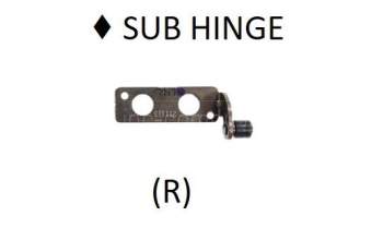 Asus 13NR0921M05011 NR2202RX-1A SUB Scharnier rechts