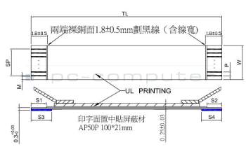 Asus 14010-00330700 ME571K SUB FFC 42P 0.5 L109