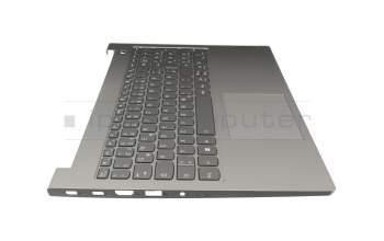 1CZ29G002S Original Lenovo Tastatur inkl. Topcase DE (deutsch) dunkelgrau/grau mit Backlight