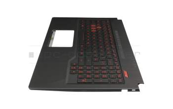 1KAHZZG0003W Original Asus Tastatur inkl. Topcase DE (deutsch) schwarz/schwarz mit Backlight