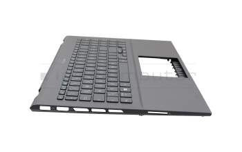 1KAHZZG010E Original Asus Tastatur inkl. Topcase DE (deutsch) grau/grau mit Backlight